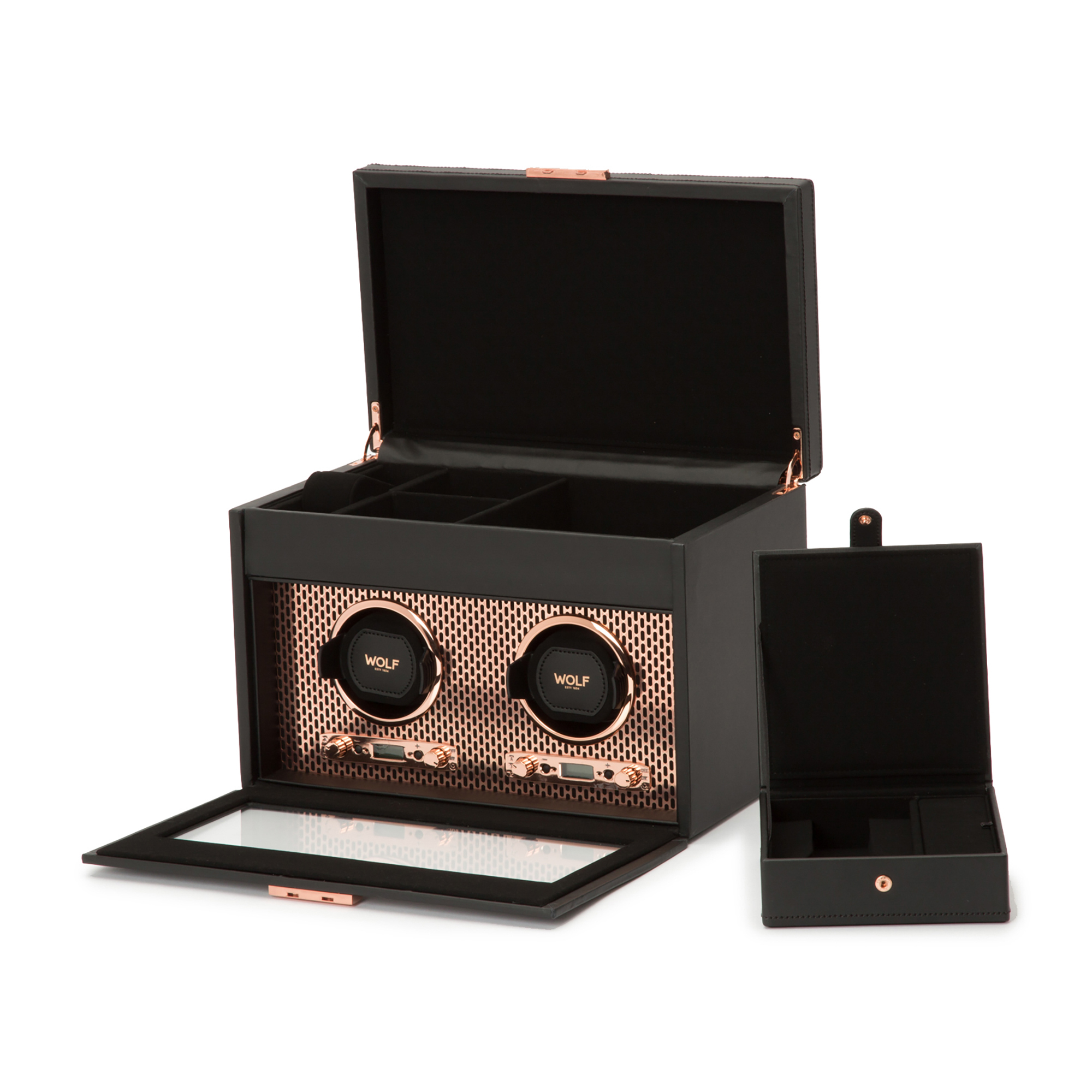 Wolf Axis Double Watch Winder 自動上鏈腕錶盒