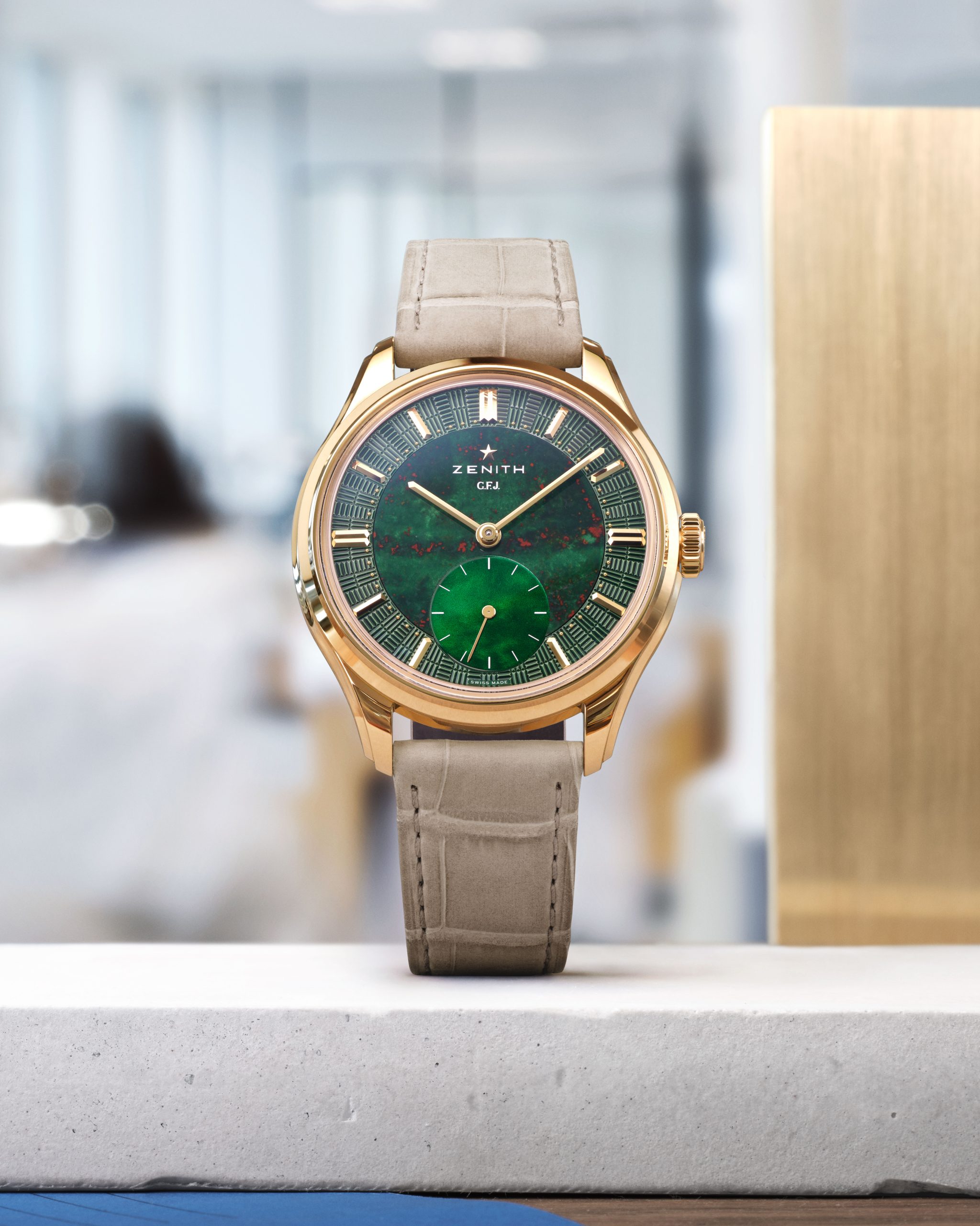 G.F.J.黃金腕錶