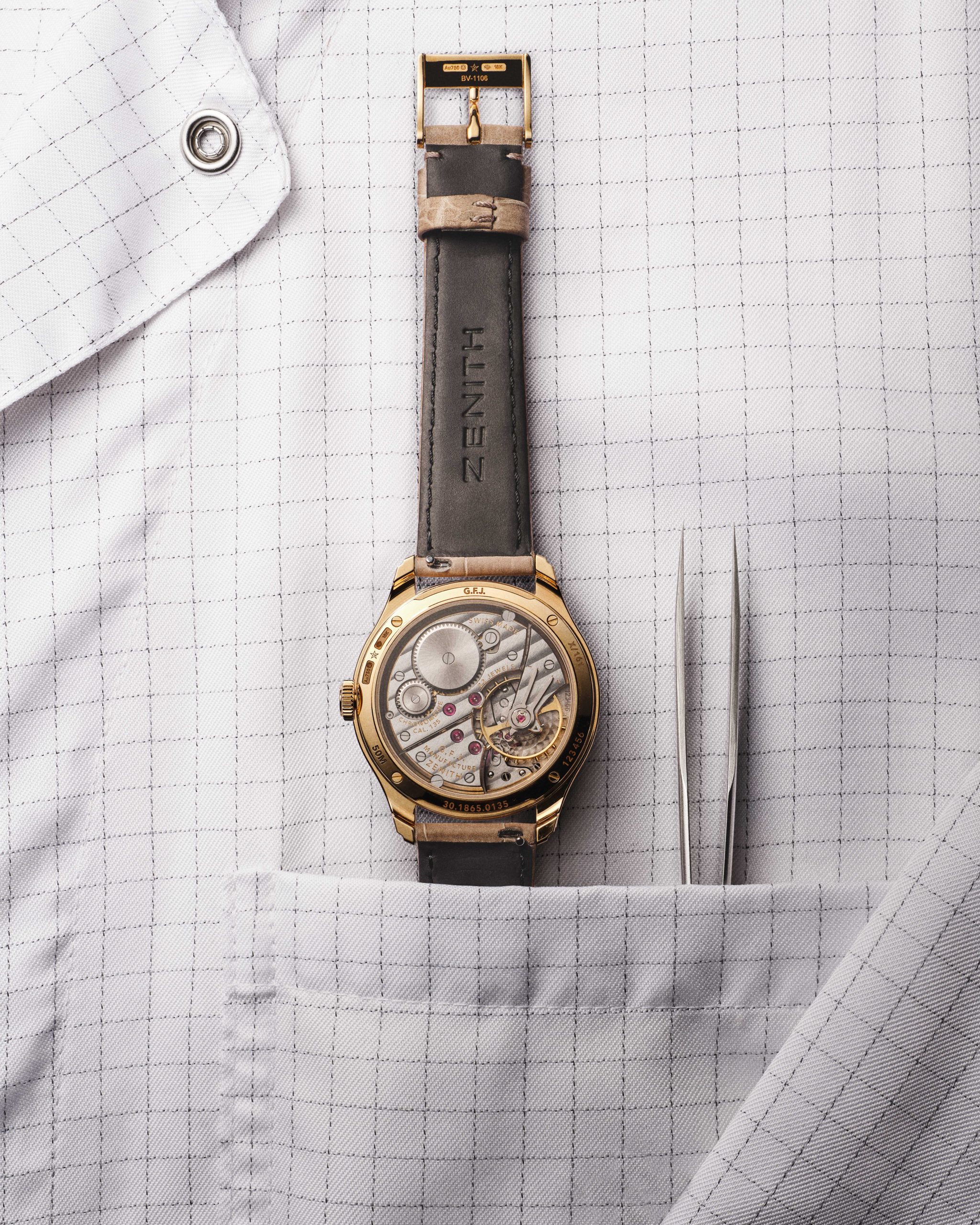 G.F.J.黃金腕錶
