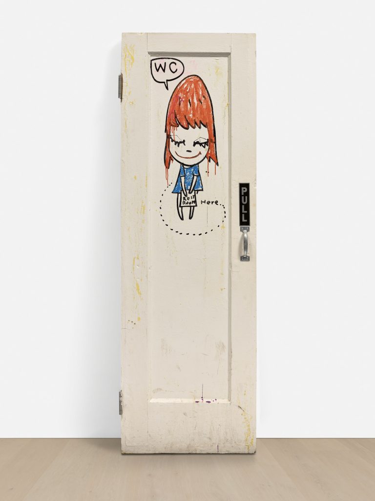 價值206萬港元的隨手塗鴉 | 日本藝術大師奈良美智再度成就拍賣傳奇