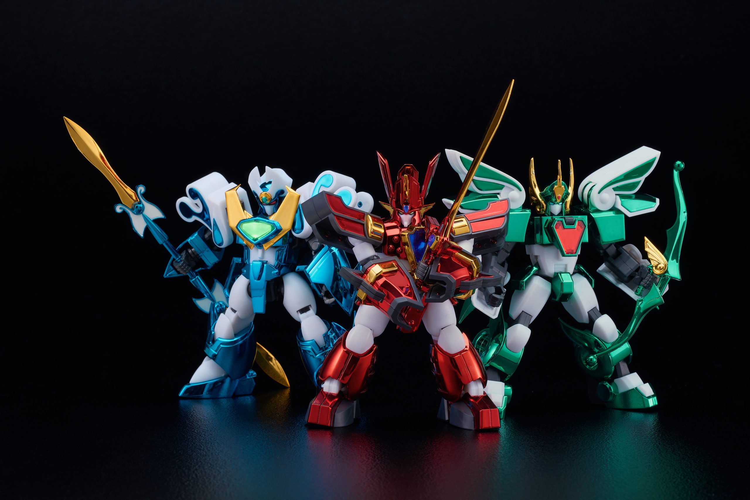 會場限定產品：魔動王Moderoid三大魔動王套組（金屬色Ver.)