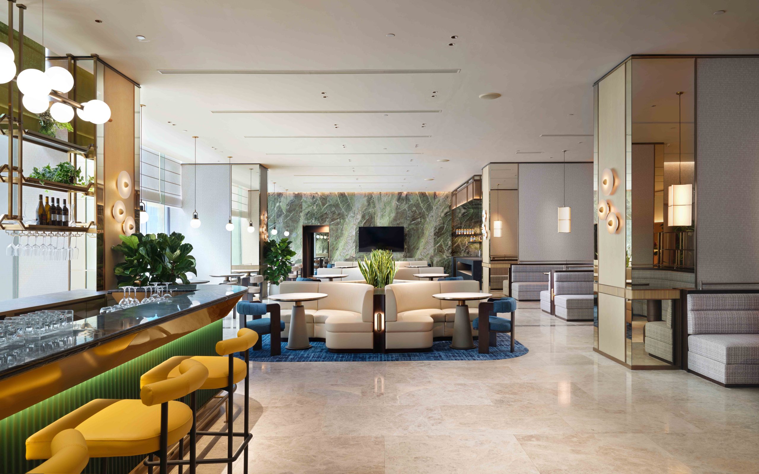 繼荃灣西如心酒店及九龍東如心酒店，南灣如心酒店經翻新後亦加入全新版本的Nina Communal多元化共享空間。PHOTO / Nina Hotel Island South