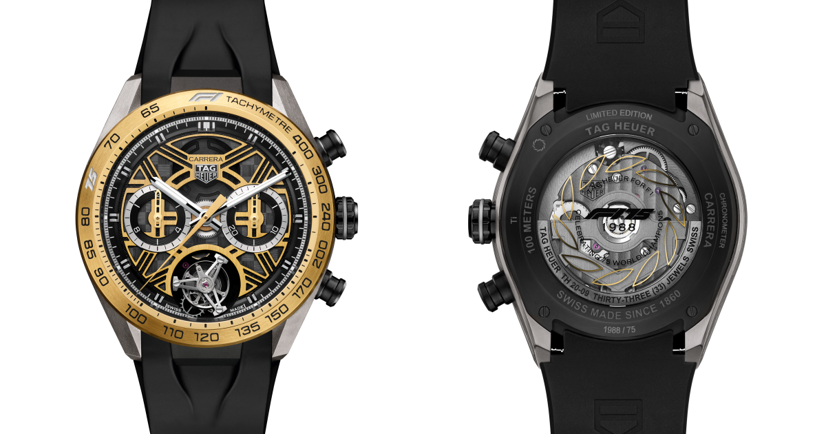 Carrera Chronograph Tourbillon Extreme Sport | F1 75周年限量版腕錶