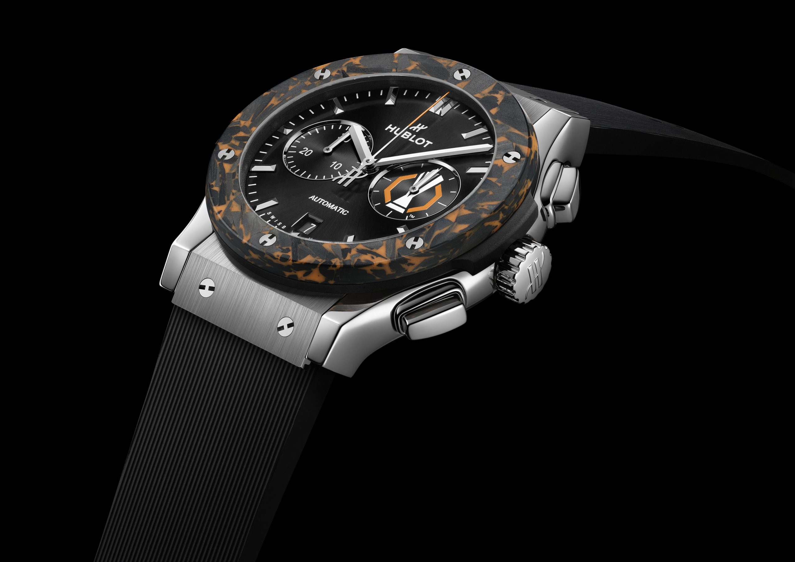 Hublot宇舶表Classic Fusion歐霸盃鈦金碳纖維計時碼錶_Hublot Chronograph UEFA Europa League