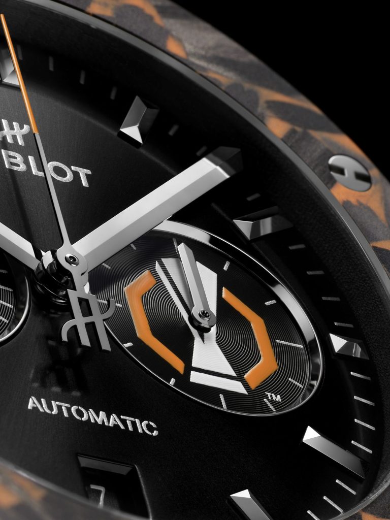 Hublot宇舶表Classic Fusion歐霸盃鈦金碳纖維計時碼錶上的「融合的藝術」