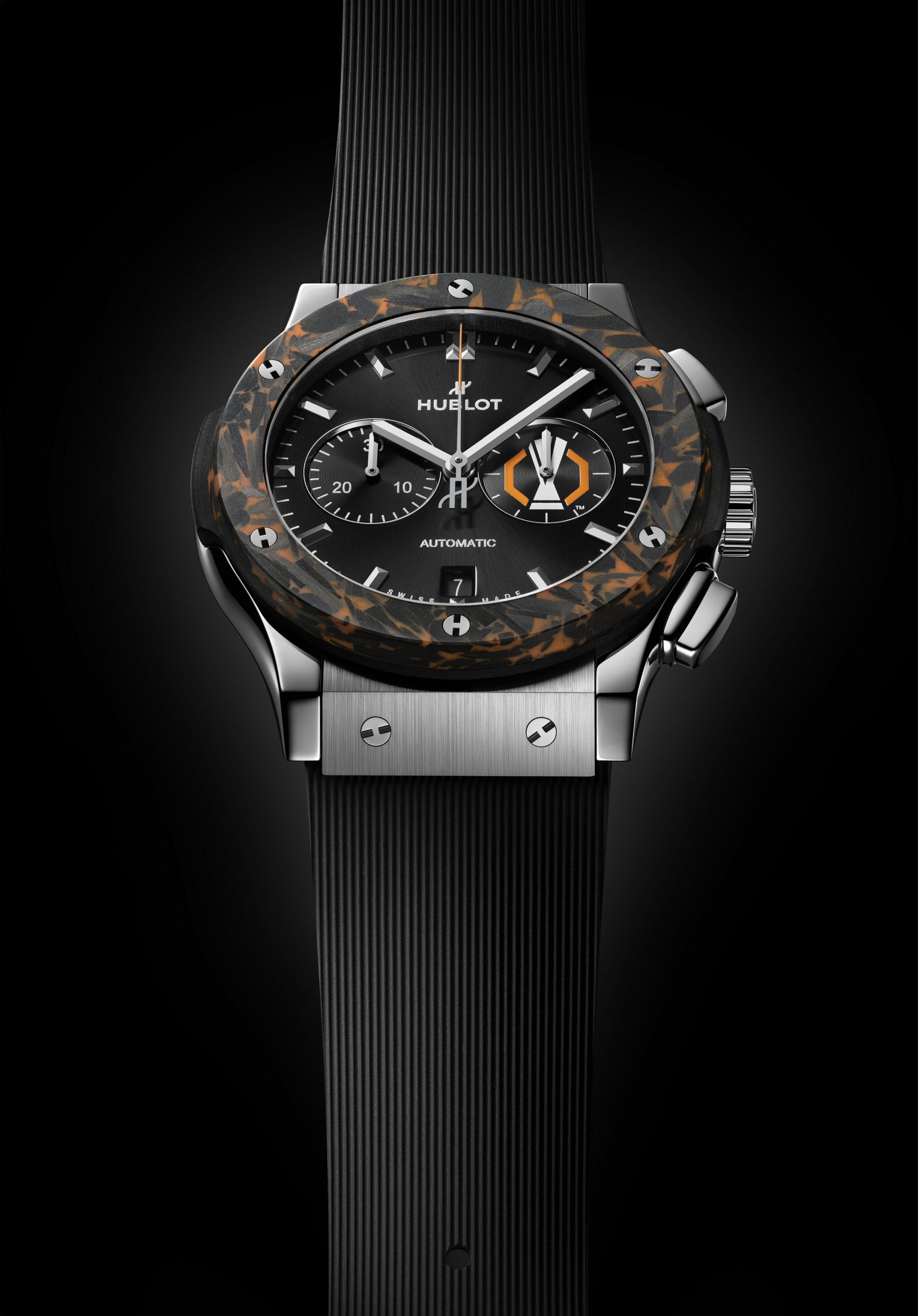 Hublot宇舶表Classic Fusion歐霸盃鈦金碳纖維計時碼錶_Hublot Chronograph UEFA Europa League