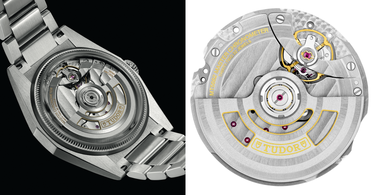 TUDOR Monarch腕錶透明錶背及帝舵表原廠機芯MT5662-2U型