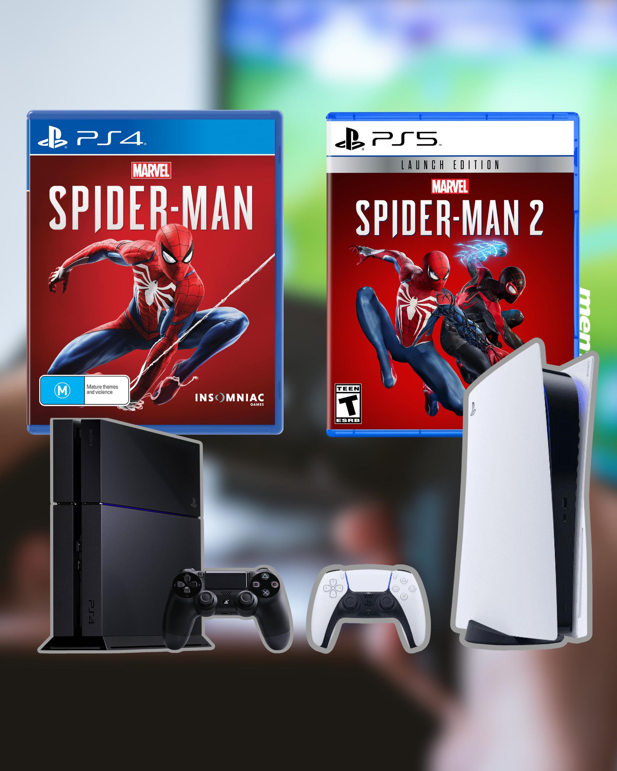 PS4和PS5分別使用標準Blu-ray及Ultra HD Blu-ray，滿足高畫質和大型即時演算資料的需求。PHOTO / Internet