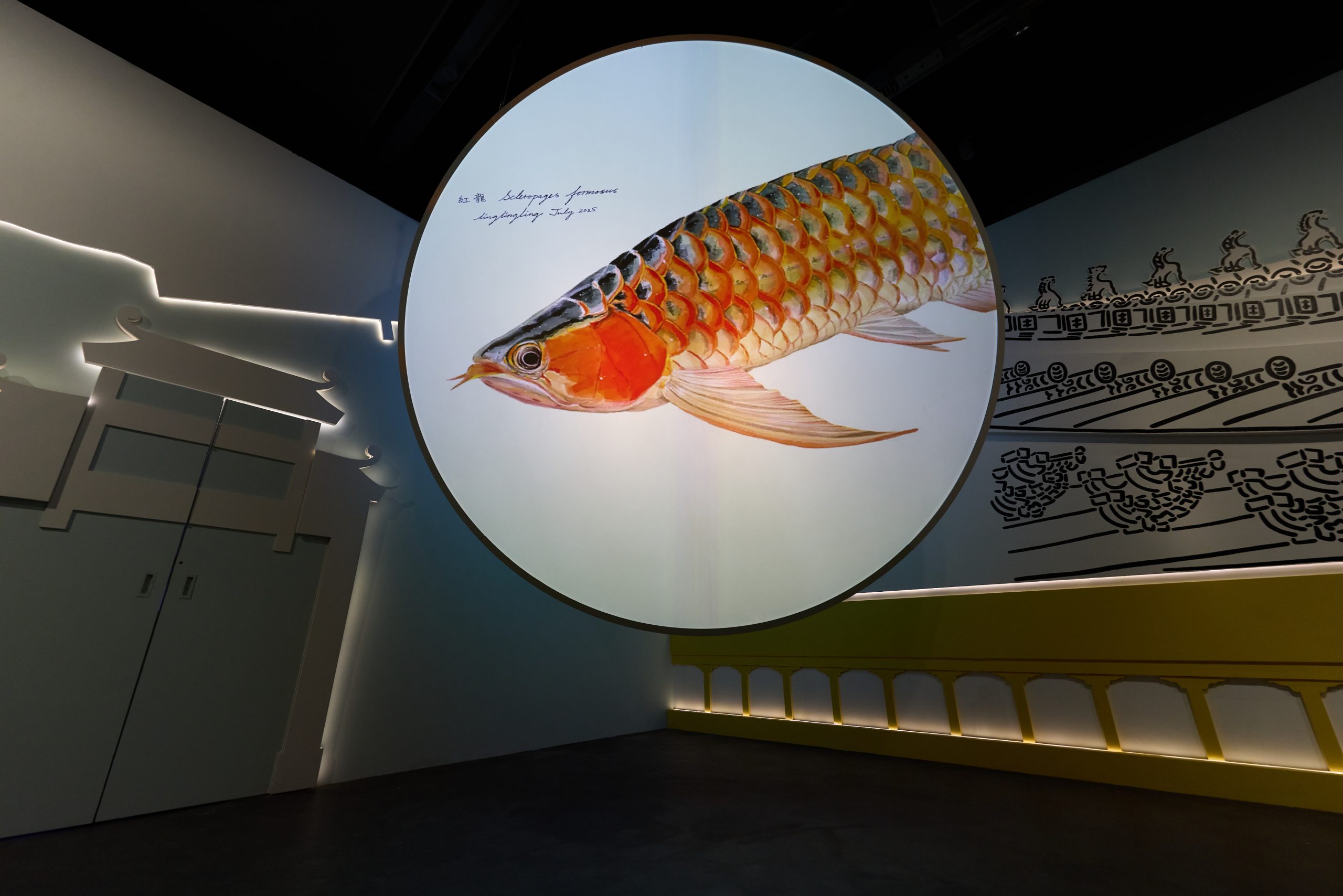 曾慶靈 - 魚畫如月 PHOTO / 香港故宮文化博物館