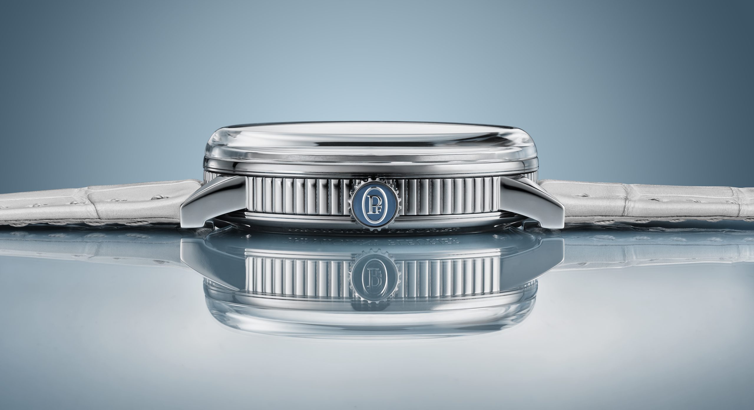 白金錶殼構造有助提升聲量和聲音共振。PHOTO/ PARMIGIANI FLEURIER