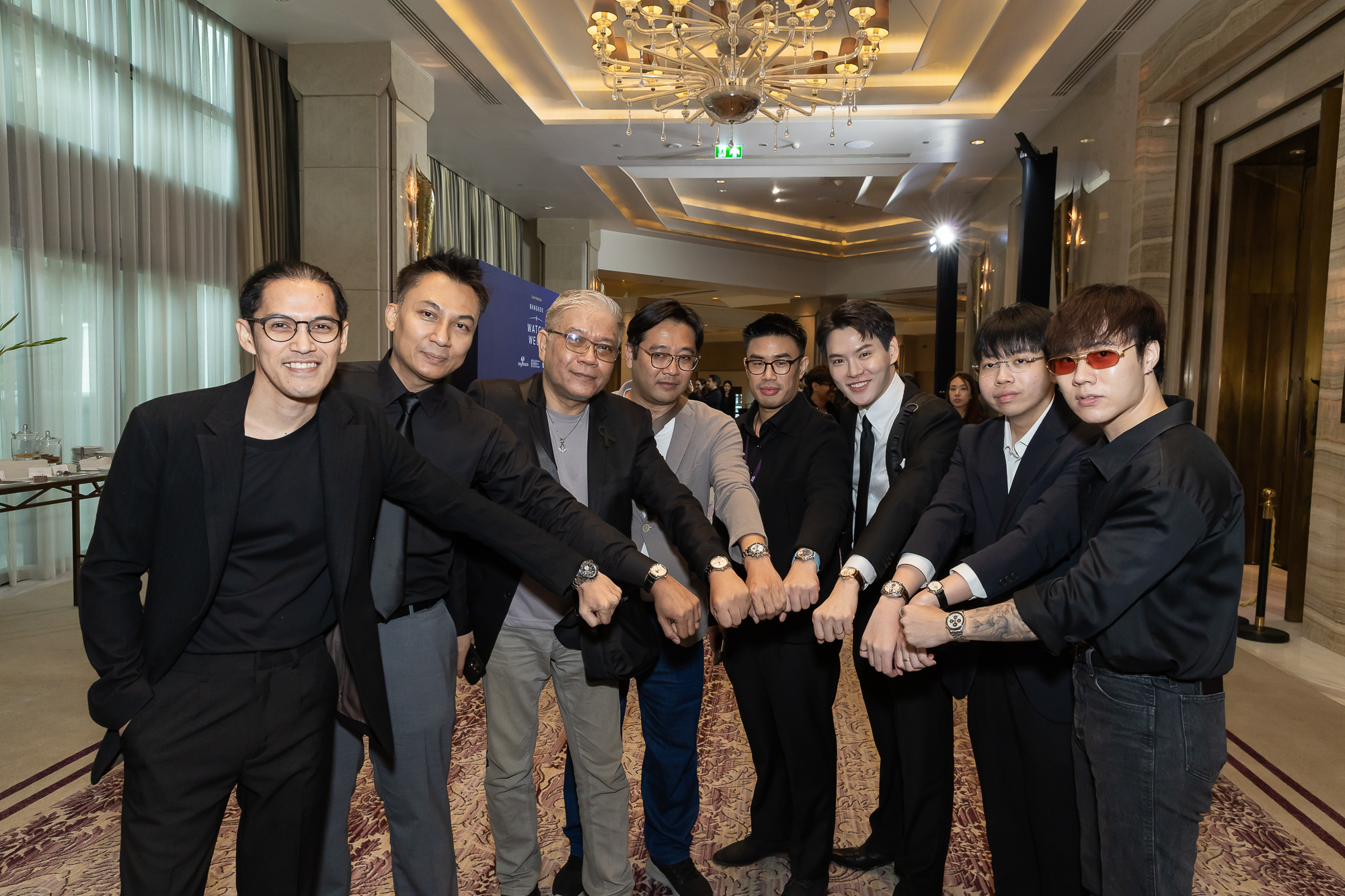 泰國鐘錶愛好者社群代表出席Siam Paragon曼谷鐘錶周新聞發布會。PHOTO/ SIAM PARAGON
