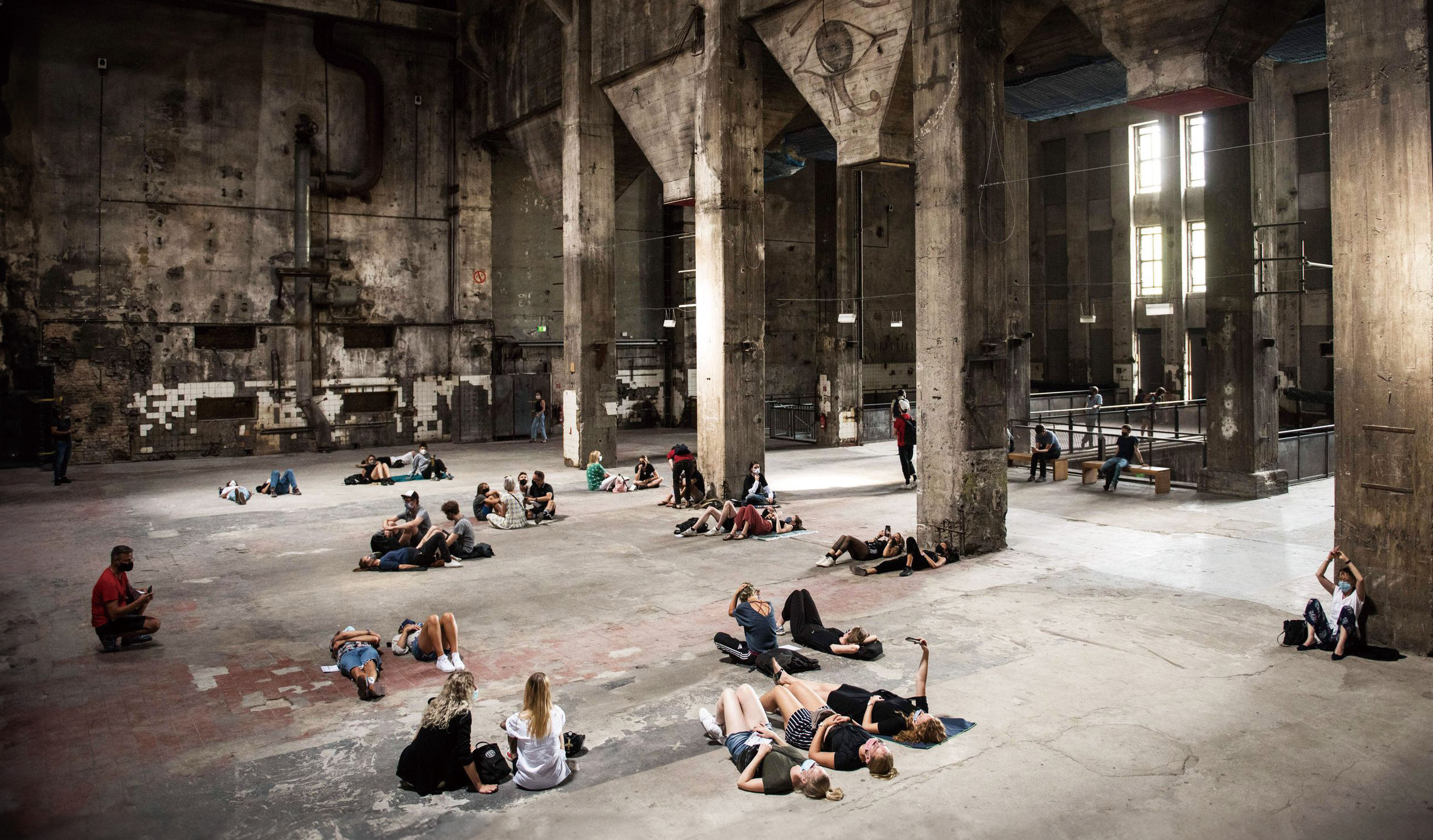Berghain俱樂部內部場景