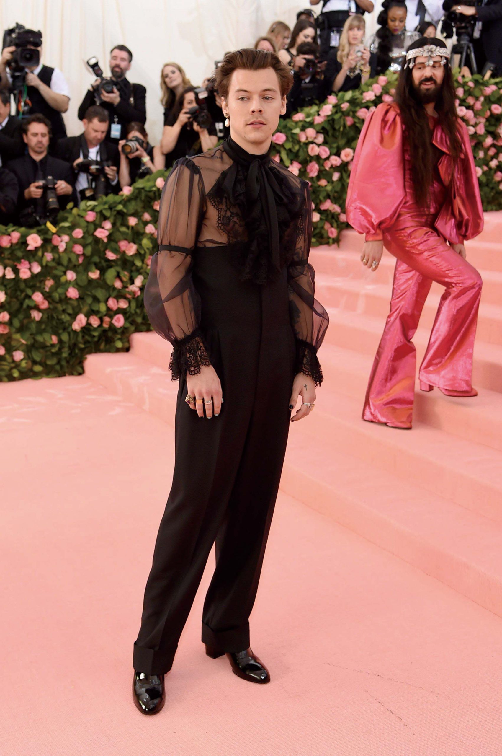 Harry Styles出席2019年Met Gala紅地毯 