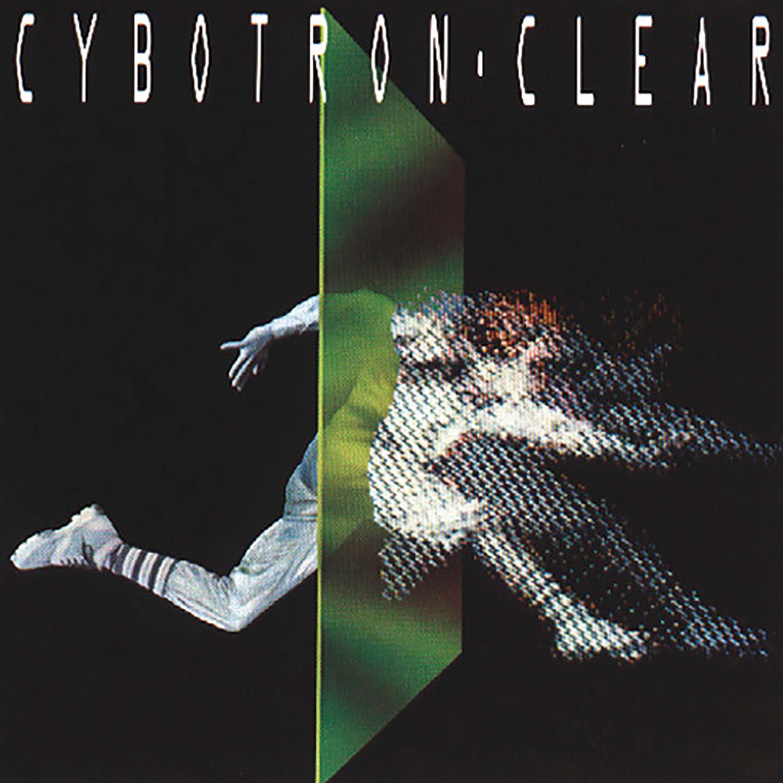 Juan Atkins所主導樂團Cybertron的專輯《Clear》封面