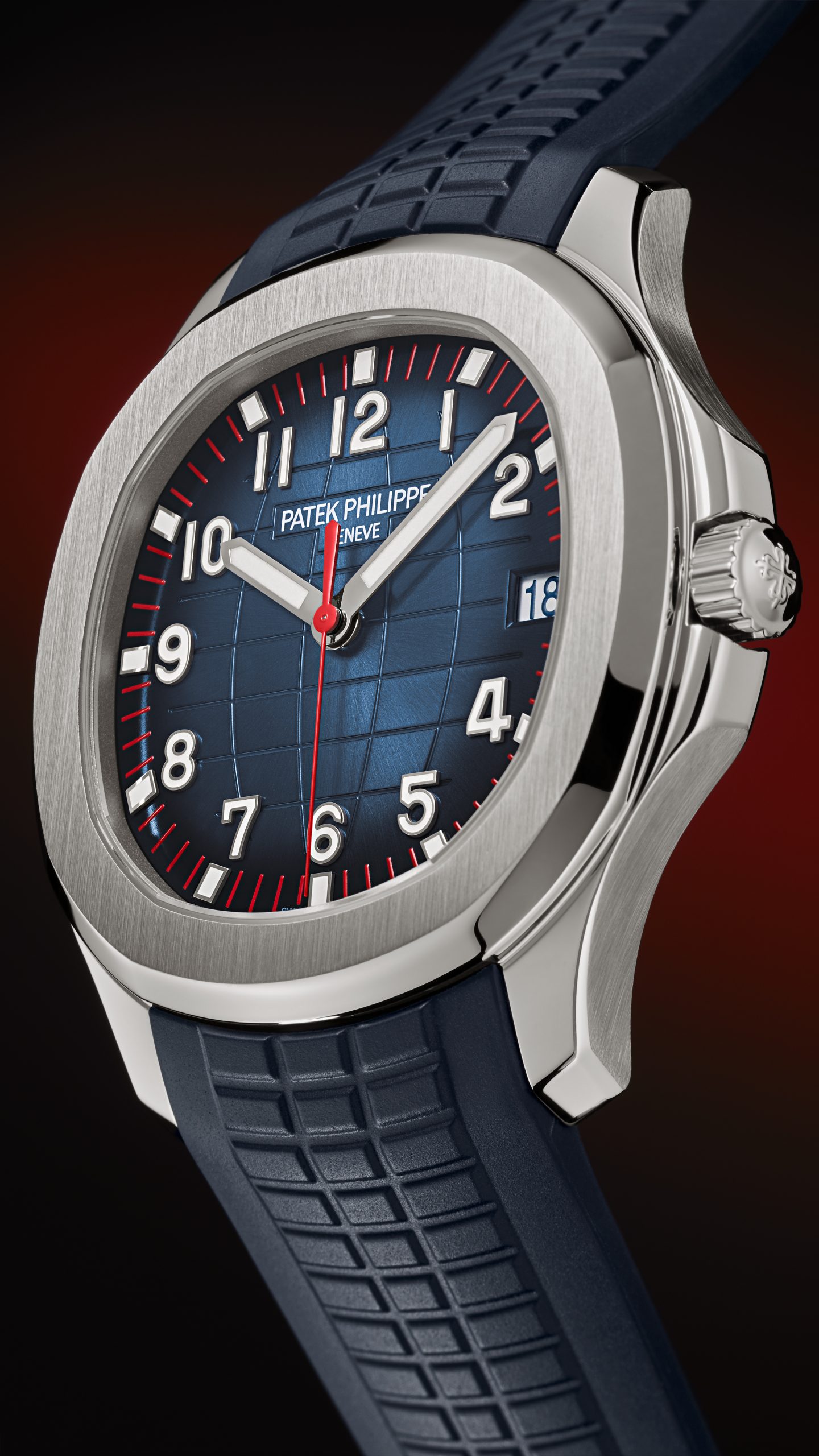 Aquanaut系列日期與中央秒針腕錶（編號5167A-014）PHOTO/ PATEK PHILIPPE